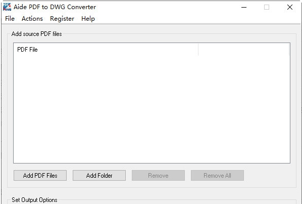 Aide PDF to DWG Converter v2.53 Aide PDF to DWG Converter v2.53