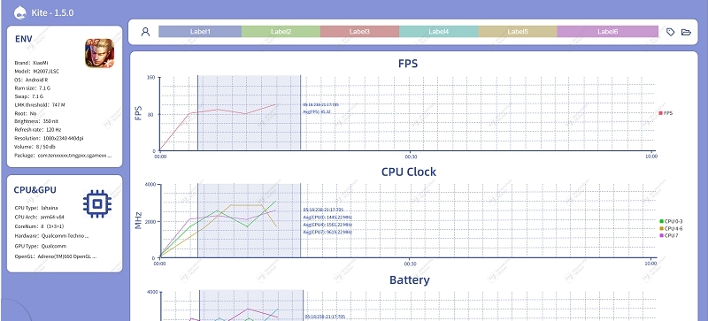 Kite手机帧率测试工具 v1.5.9 Kite手机帧率测试工具 v1.5.9