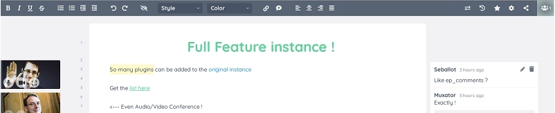 Etherpad实时协作编辑器 v1.8.23 Etherpad实时协作编辑器 v1.8.23