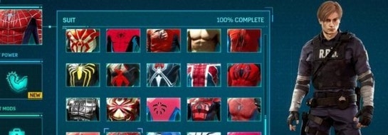 漫威蜘蛛侠重制版生化里昂蜘蛛侠MOD v1.30 漫威蜘蛛侠重制版生化里昂蜘蛛侠MOD v1.30