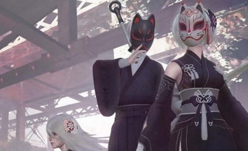 尼尔机械纪元2BA2小姐姐绝美日风和服MOD v1.69