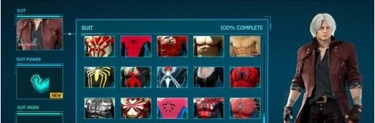 漫威蜘蛛侠重制版鬼泣5但丁蜘蛛侠MOD v3.76 漫威蜘蛛侠重制版鬼泣5但丁蜘蛛侠MOD v3.76