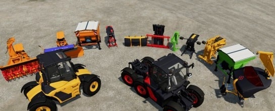 模拟农场22概念型多用途拖拉机SYN TRACMOD v3.84 模拟农场22概念型多用途拖拉机SYN TRACMOD v3.84
