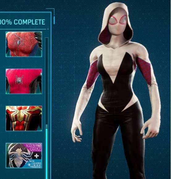 漫威蜘蛛侠重制版幽灵格温战衣v1.1MOD v2.47