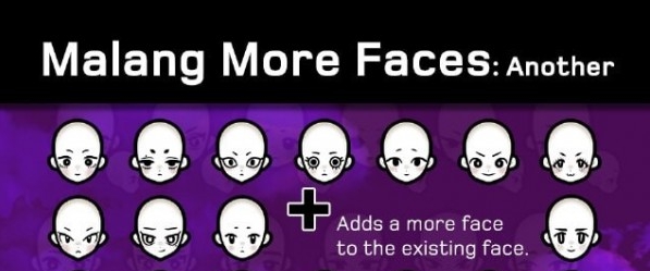 环世界二次元动漫风格脸型v1.4MOD v3.52