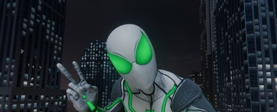 漫威蜘蛛侠重制版白色隐形套装MOD v2.44 漫威蜘蛛侠重制版白色隐形套装MOD v2.44