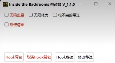 Inside the Backrooms修改器 v2.21