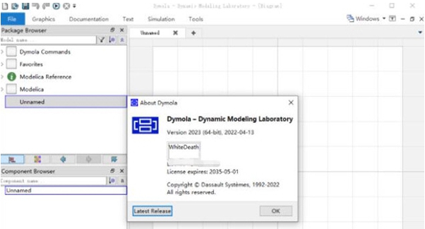 Dassault DYMOLA v2.33
