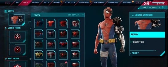 蜘蛛侠迈尔斯莫拉莱斯赛博蜘蛛侠套装插槽MOD v2.53 蜘蛛侠迈尔斯莫拉莱斯赛博蜘蛛侠套装插槽MOD v2.53