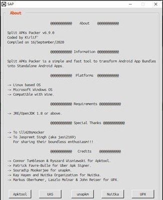 Split APKs Packer v6.9.14 Split APKs Packer v6.9.14