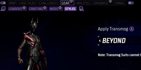 哥谭骑士蝙蝠侠夜翼超越套装MOD v1.78 哥谭骑士蝙蝠侠夜翼超越套装MOD v1.78