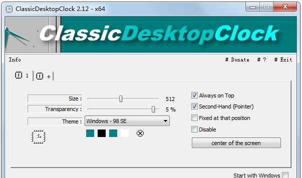 ClassicDesktopClock v4.21