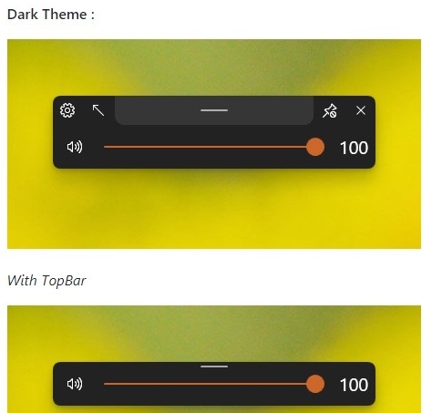 Win10音量亮度开关美化 v0.9.6 Win10音量亮度开关美化 v0.9.6