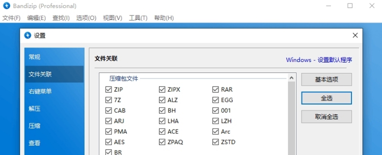 Bandizip(Professional)中文绿色注册版 v7.30.0.5 Bandizip(Professional)中文绿色注册版 v7.30.0.5