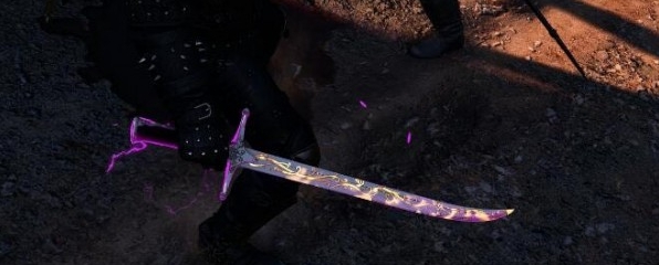 巫师3次世代版爱丽丝钢剑充能颜色自定义MOD v3.27