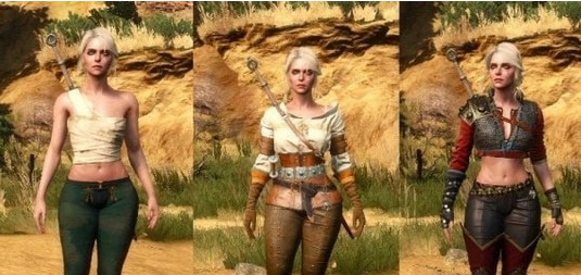 巫师3次世代版希里更开放的服装MOD v2.65 巫师3次世代版希里更开放的服装MOD v2.65