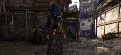 巫师3次世代版特莉丝蓝金配色兜帽MOD v2.79 巫师3次世代版特莉丝蓝金配色兜帽MOD v2.79