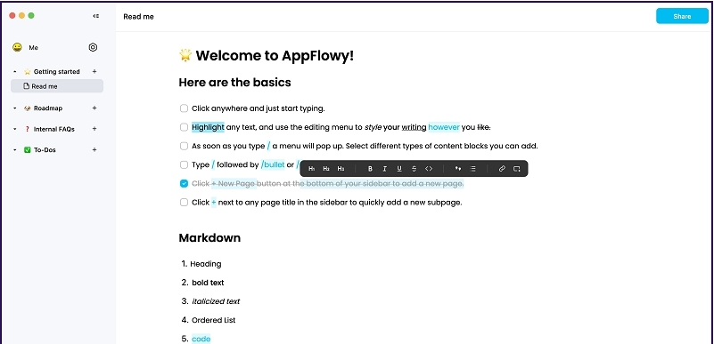 AppFlowyio v0.1.3 AppFlowyio v0.1.3