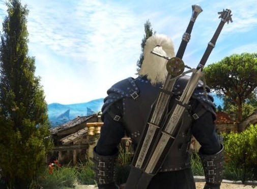 巫师3次世代版猎魔人武器使用网飞剑鞘MOD v1.26 巫师3次世代版猎魔人武器使用网飞剑鞘MOD v1.26