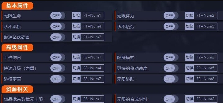 森林之子Steam修改器最新版 v33005 森林之子Steam修改器最新版 v33005