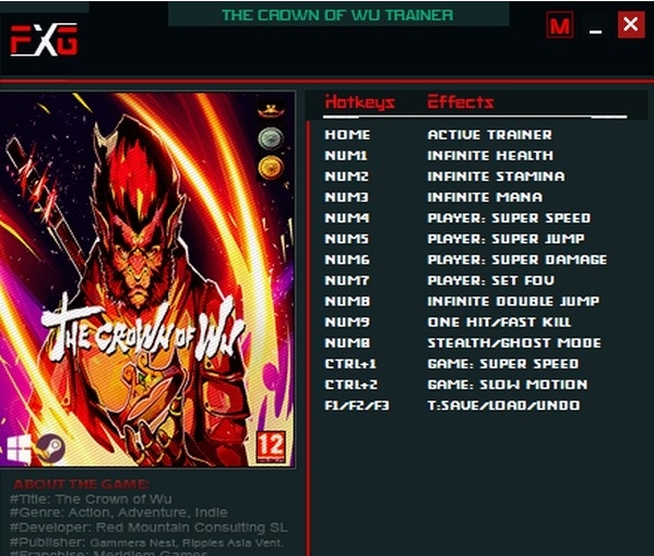 悟之冠十三项修改器 v1.2 悟之冠十三项修改器 v1.2