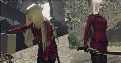 尼尔机械纪元A2小姐姐生化4艾达王服装MOD v3.75