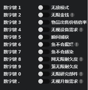 渔帆暗涌十五项修改器 v1.0.5 渔帆暗涌十五项修改器 v1.0.5