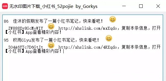 无水印图片下载_小红书_52pojie v1.6 无水印图片下载_小红书_52pojie v1.6