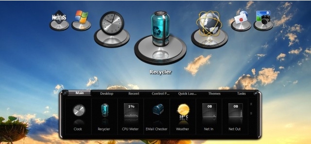Nexus Dock桌面图标工具 v20.12 Nexus Dock桌面图标工具 v20.12