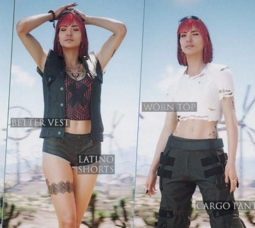 赛博朋克2077工业风休闲装MOD v1.8 赛博朋克2077工业风休闲装MOD v1.8