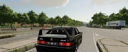 模拟农场19奔驰E190EvoMOD v3.89