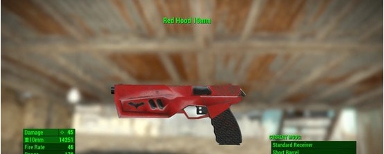辐射4红头罩手枪2.0MOD v3.8 辐射4红头罩手枪2.0MOD v3.8