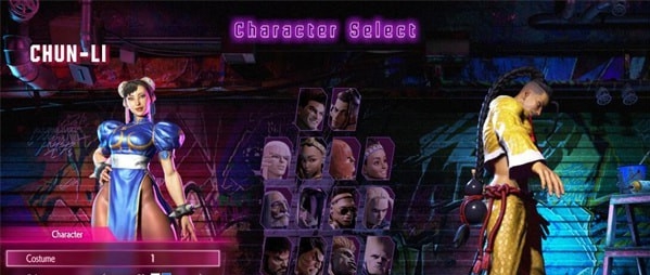 街头霸王6春丽经典服装MOD v2.55 街头霸王6春丽经典服装MOD v2.55
