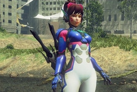 尼尔机械纪元守望先锋雾子dva替换2B小姐姐MOD v1.49