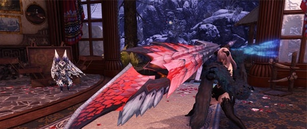 怪物猎人世界赫翼剑斧MOD v1.85 怪物猎人世界赫翼剑斧MOD v1.85