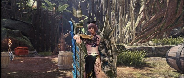 怪物猎人世界旧世界遗迹邪恶边缘盾斧重建MOD v1.6 怪物猎人世界旧世界遗迹邪恶边缘盾斧重建MOD v1.6