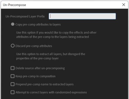 Un-PreCompose v1.1.7 Un-PreCompose v1.1.7