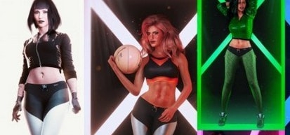 赛博朋克2077女V低腰裤MOD v1.52 赛博朋克2077女V低腰裤MOD v1.52