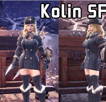 怪物猎人世界科琳外观和双剑和太刀音频MOD v1.24 怪物猎人世界科琳外观和双剑和太刀音频MOD v1.24