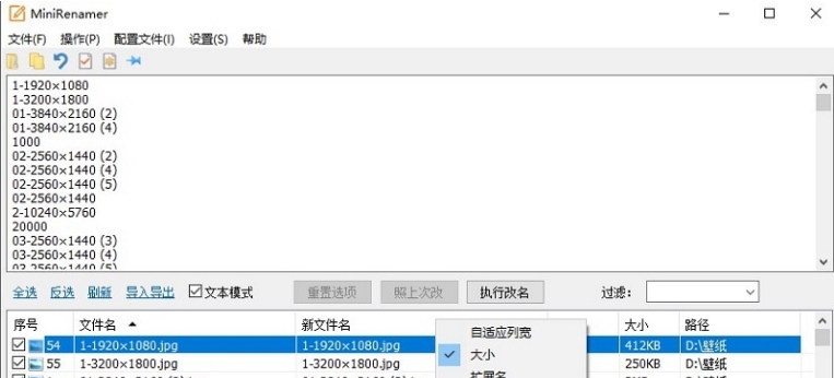 MiniRenamer批量重命名工具 v2.2 MiniRenamer批量重命名工具 v2.2