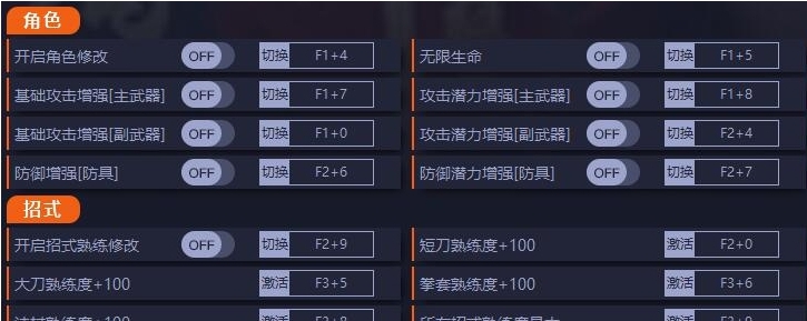 嗜血印二十一项修改器 v20230713 嗜血印二十一项修改器 v20230713
