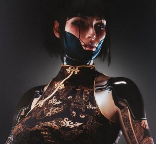 赛博朋克2077女V国风旗袍MOD v1.84 赛博朋克2077女V国风旗袍MOD v1.84