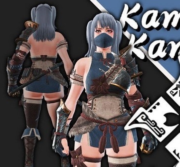 怪物猎人崛起炎火、炎火武士装备美化外观MOD v1.67