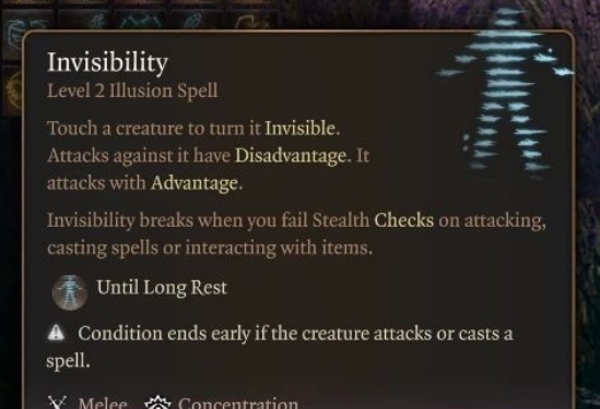 博德之门3隐形延长持续时间MOD v2.31 博德之门3隐形延长持续时间MOD v2.31