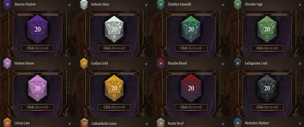 博德之门3骰子新皮肤包MOD v1.80 博德之门3骰子新皮肤包MOD v1.80