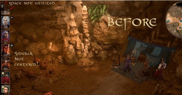 博德之门3小队肖像栏扩展MOD v1.64 博德之门3小队肖像栏扩展MOD v1.64