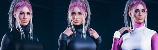 赛博朋克2077hyst高领上衣MOD v2.56 赛博朋克2077hyst高领上衣MOD v2.56