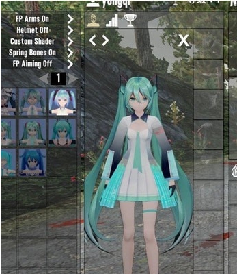 七日杀初音未来MMD人物外观A21MOD v2.31 七日杀初音未来MMD人物外观A21MOD v2.31