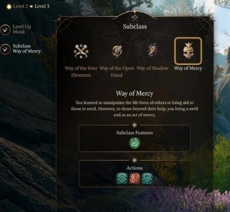 博德之门3新增职业精灵僧侣MOD v2.13 博德之门3新增职业精灵僧侣MOD v2.13