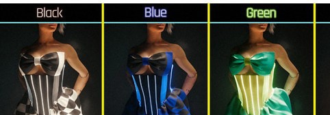 赛博朋克2077可爱酸味糖果裙V合集MOD v1.48 赛博朋克2077可爱酸味糖果裙V合集MOD v1.48